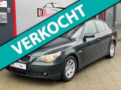 BMW 5-serie - 520i Executive DAK/LEER/NAV/AUT/CRUISE