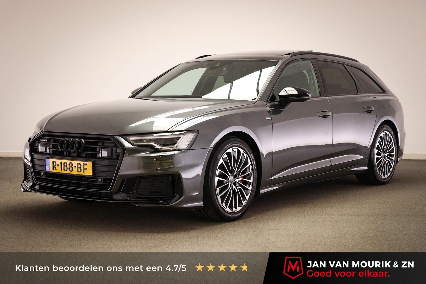 Audi A6 Avant - 55 TFSIe Quattro Competition | PANORAMADAK | LEDER | CAMERA | TREKHAAK - AutoWereld.nl