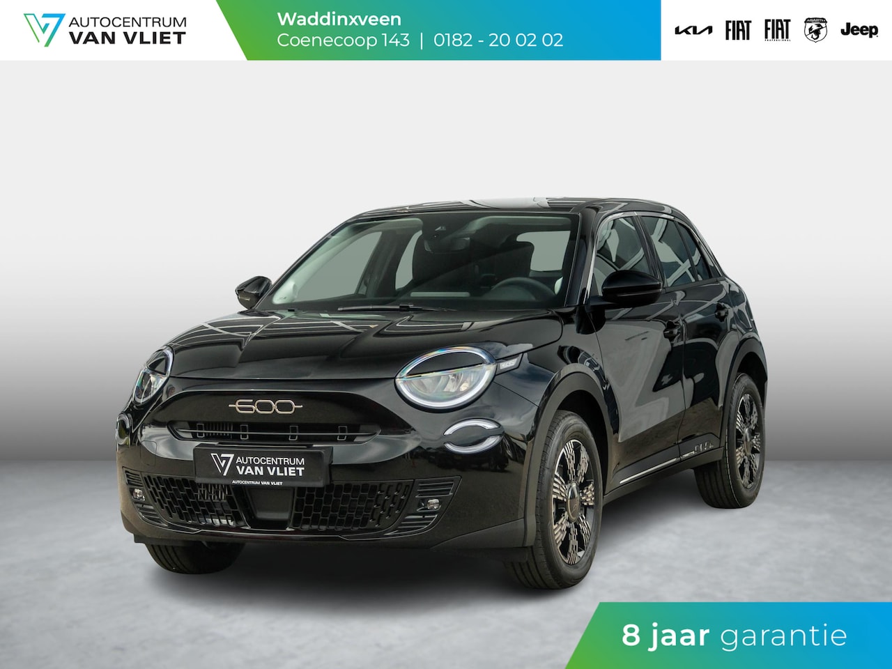 Fiat 600 - 1.2 Hybrid 110pk Black Edition | Uit voorraad leverbaar ! - AutoWereld.nl