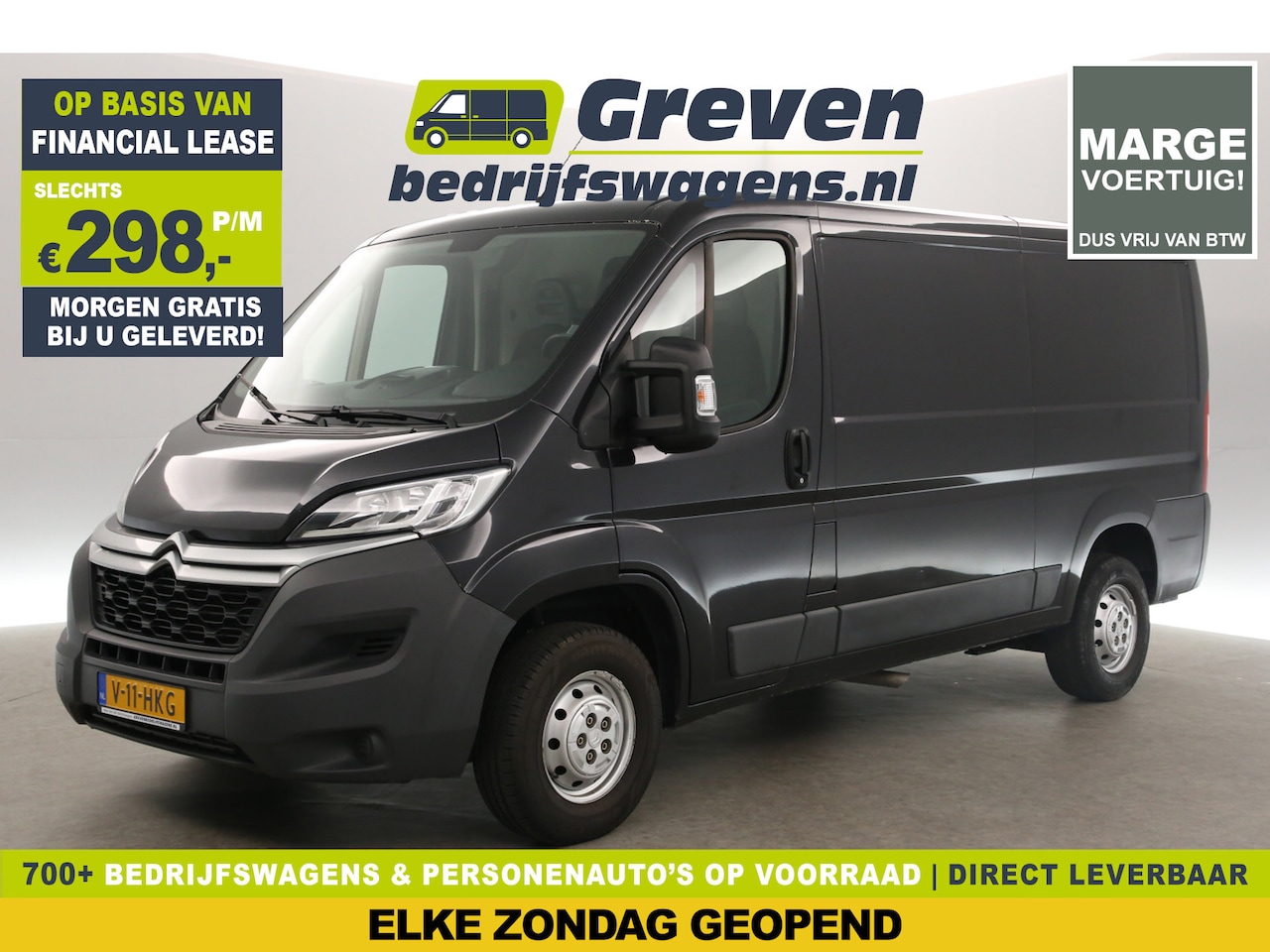 Citroën Jumper - 33 2.0 BlueHDi L2H1 | MARGE! | Airco Camera Cruise Trekhaak PDC 3 Persoons Elektrpakket Sc - AutoWereld.nl