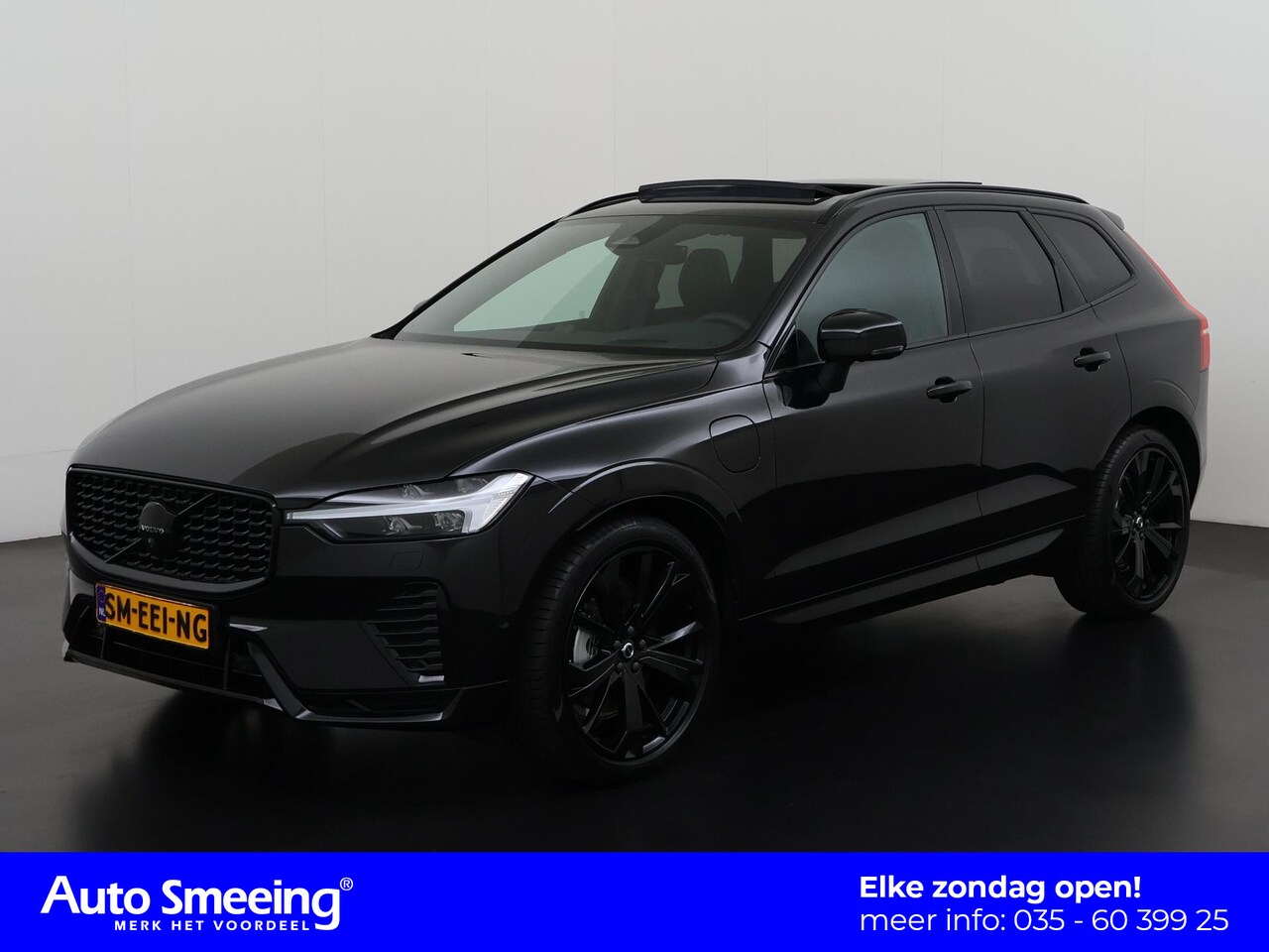 Volvo XC60 - T6 Plug-in hybrid AWD Ultra Black Edition | Trekhaak | Panoramadak | Adaptieve demping | H - AutoWereld.nl