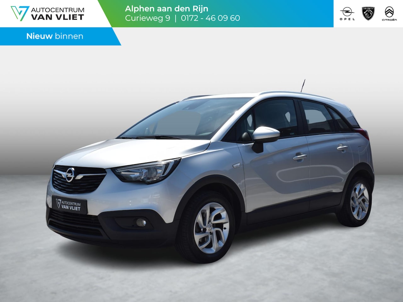 Opel Crossland X - 1.2 Online Edition LAGE KM | NL AUTO | AIRCO | PARKEERSENSOREN | CARPLAY | - AutoWereld.nl