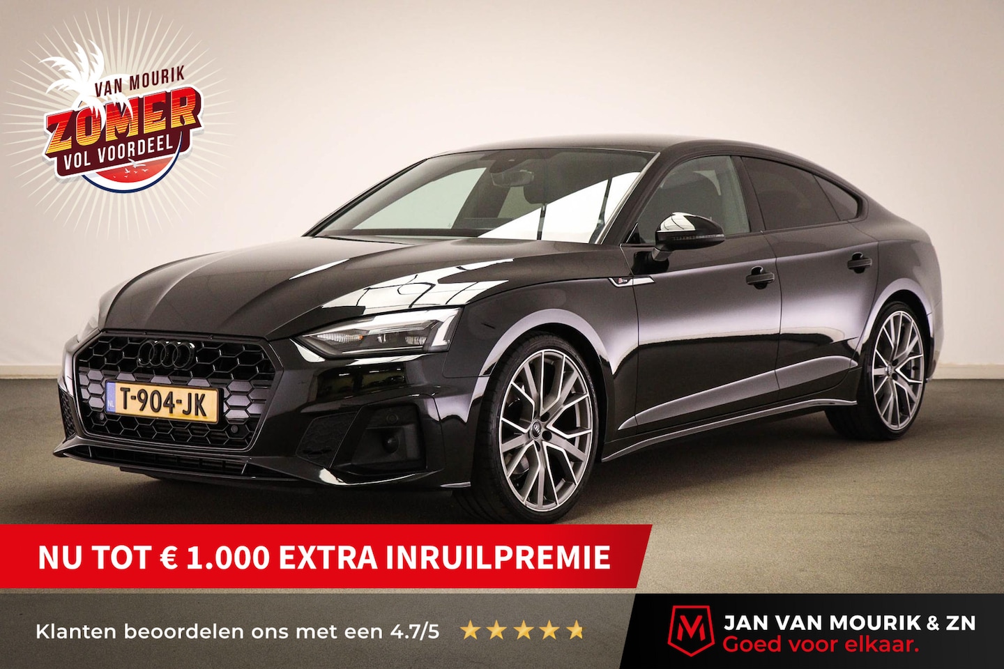 Audi A5 Sportback - 40 TFSI Launch edition Sport | HALF LEDER | STOELVERWARMING | 20" - AutoWereld.nl