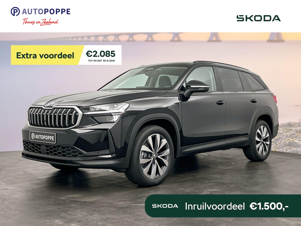 Skoda Kodiaq - 7-zitter Business Edition 1.5 TSI m-HEV 110 kW / 150 PK SUV 7-zitter - AutoWereld.nl