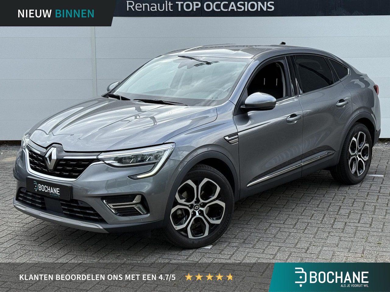 Renault Arkana - 1.6 E-Tech hybrid 145 techno (Hoge Instap) Camera | Navigatie - AutoWereld.nl