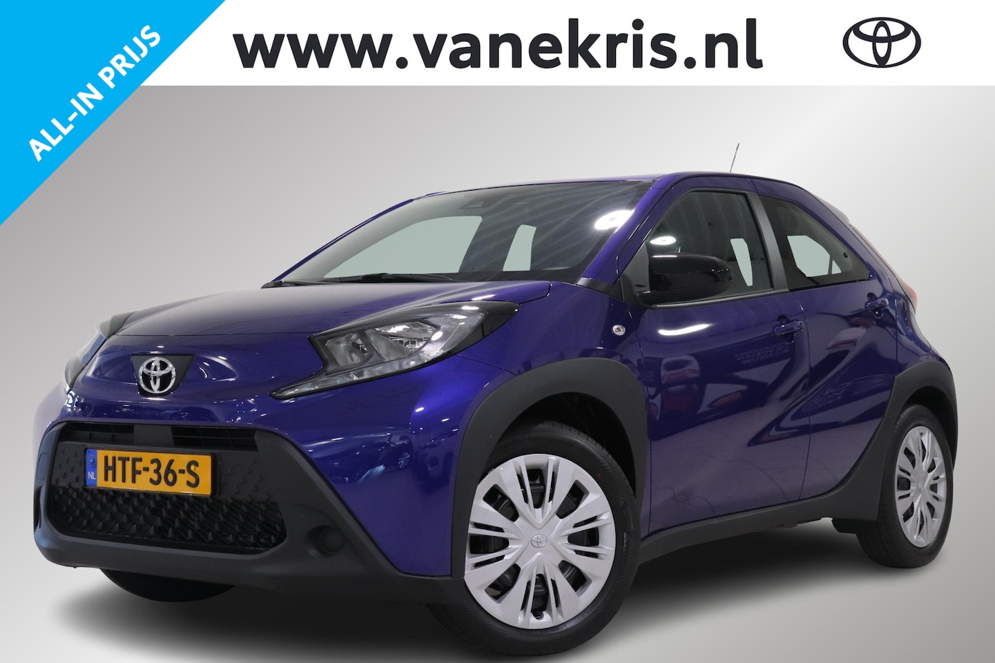Toyota Aygo X - 1.0 VVT-i MT play 1.0 VVT-i MT Play, Apple Carplay & Android Auto, Camera, Airco, Cruise Control! - AutoWereld.nl