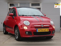 Fiat 500 C - 1.2 Lounge CABRIOLET Sport, airco, nieuwe apk, incl afleverbeurt. nette zuinige auto, carp