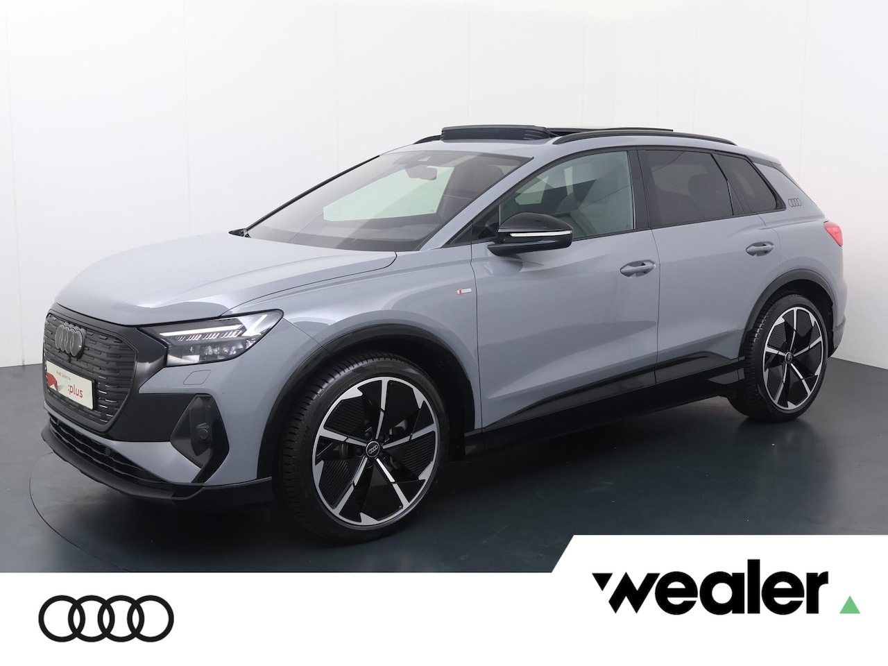 Audi Q4 e-tron - 55 quattro S Edition 82 kWh | 340 PK | Soh 97 %| Trekhaak | Panoramadak | Warmtepomp | Hea - AutoWereld.nl