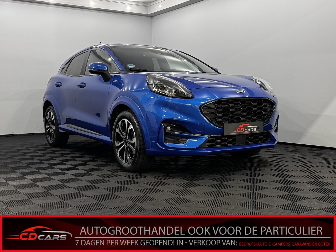 Ford Puma - 1.0 EcoBoost ST-Line Clima, Parkeersensoren, Navi, Virtual desk, Keyless start, Winterpakk - AutoWereld.nl
