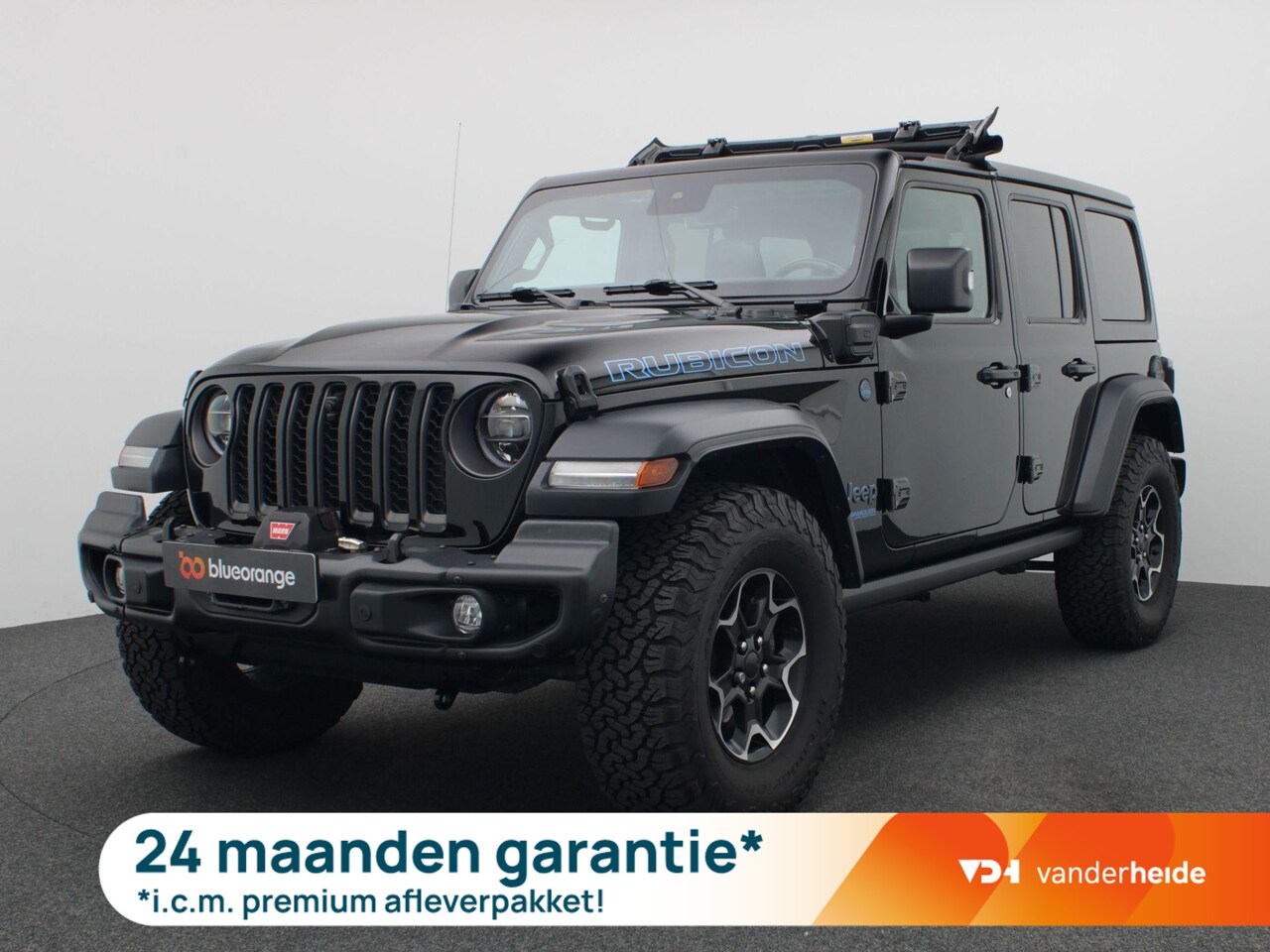 Jeep Wrangler Unlimited - 4xe 380 Rubicon 380PK Aut. BTW Auto, adaptive cruise, trekhaak, stuur-stoelverwarming, Cam - AutoWereld.nl