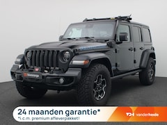 Jeep Wrangler Unlimited - 4xe 380 Rubicon 380PK Aut. BTW Auto, adaptive cruise, trekhaak, stuur-stoelverwarming, Cam