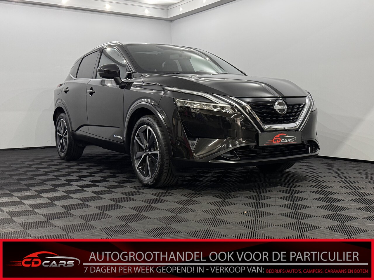Nissan Qashqai - 1.5 e-Power Tekna Pano, Half leder, 360 Camera, Elektrische achterklep, Head-up display, V - AutoWereld.nl