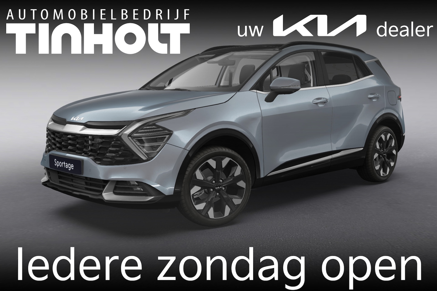 Kia Sportage - 1.6 T-GDi Plug-in Hybrid AWD DynamicPlusLine - Direct uit voorraad leverbaar - Lunar Silve - AutoWereld.nl