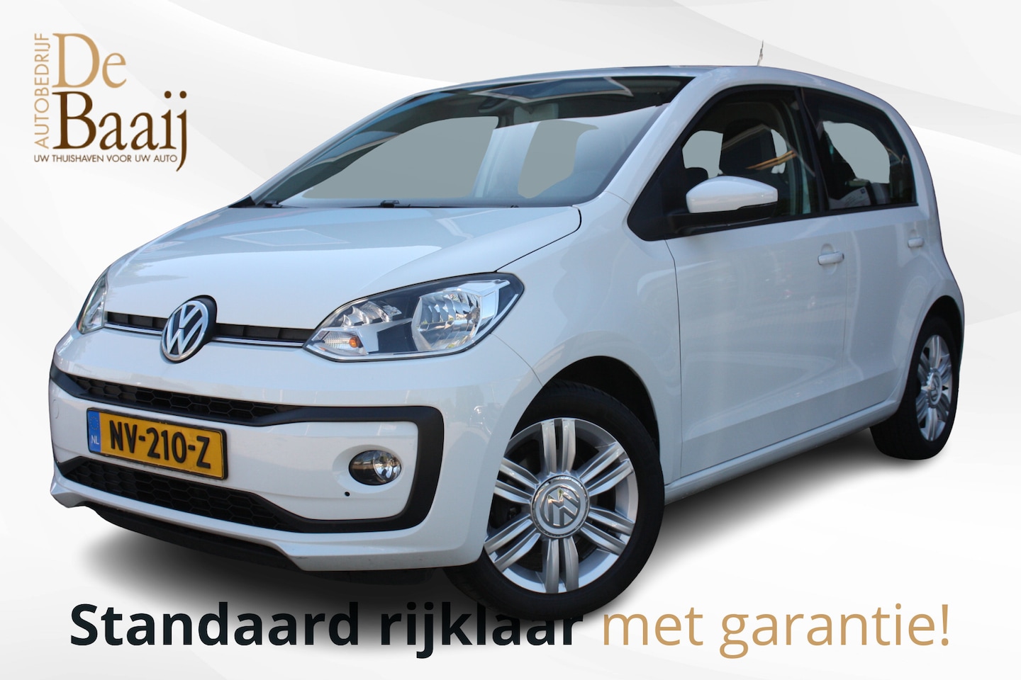 Volkswagen Up! - 1.0 BMT high up! | Zomer + winterbanden | Stoelverwarming | Climate | Parkeerhulp - AutoWereld.nl