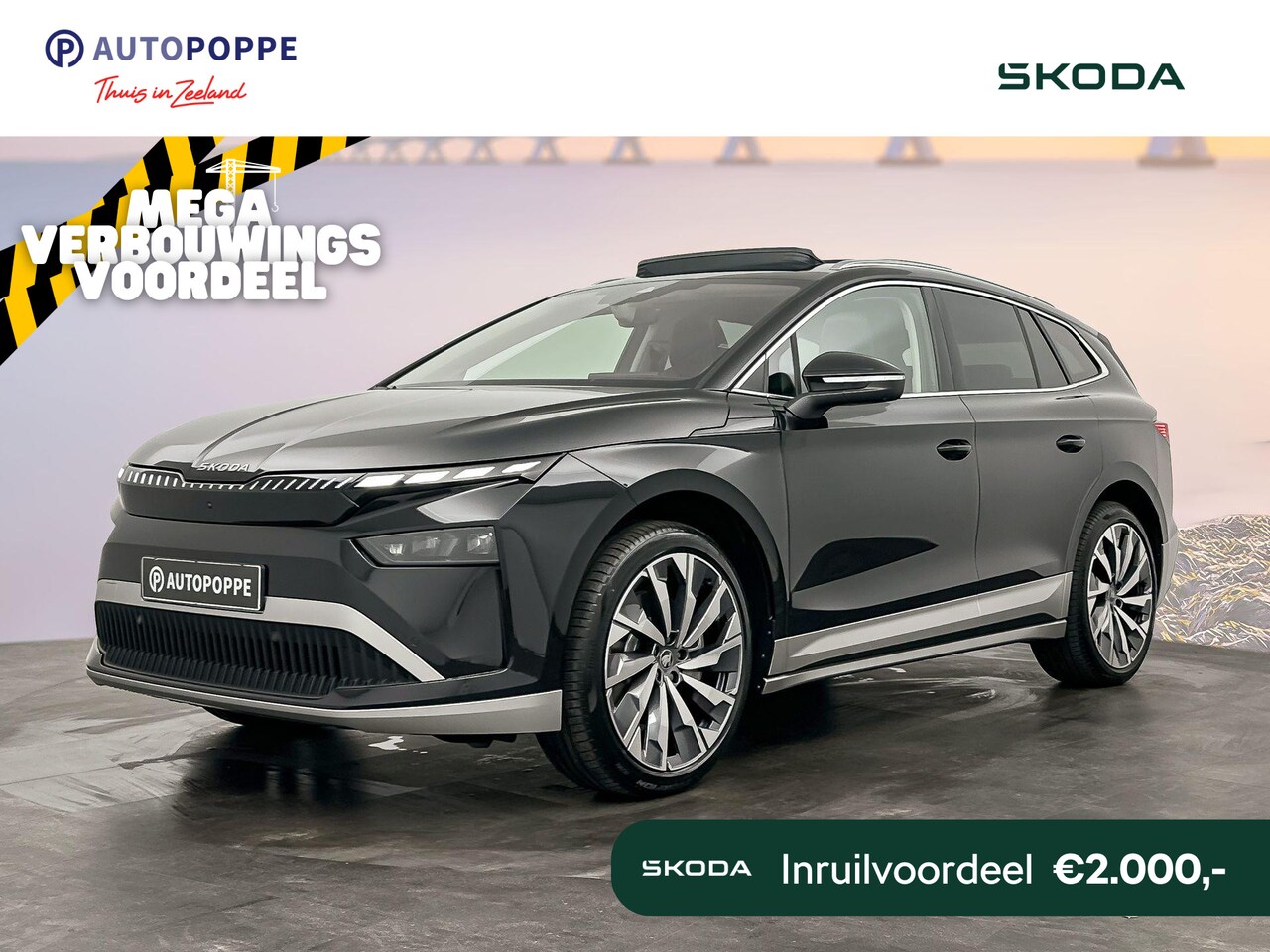 Skoda Enyaq iV - Business Edition Elektromotor 210 kW / 286 PK SUV - AutoWereld.nl