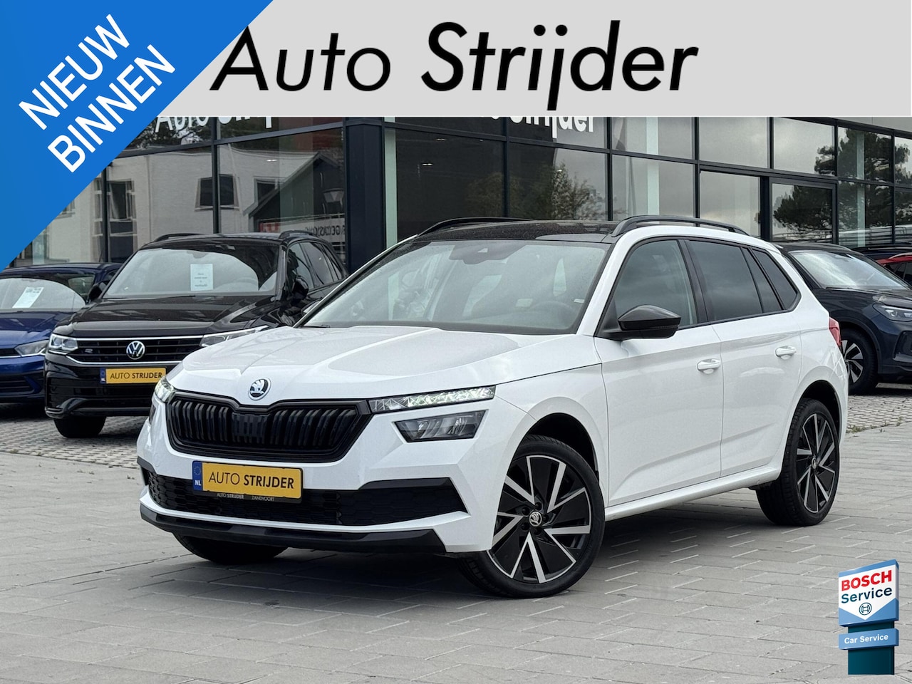 Skoda Kamiq - 1.0 TSI Sport Business Automaat | Apple Carplay | Camera | Panoramadak | 18LM - AutoWereld.nl