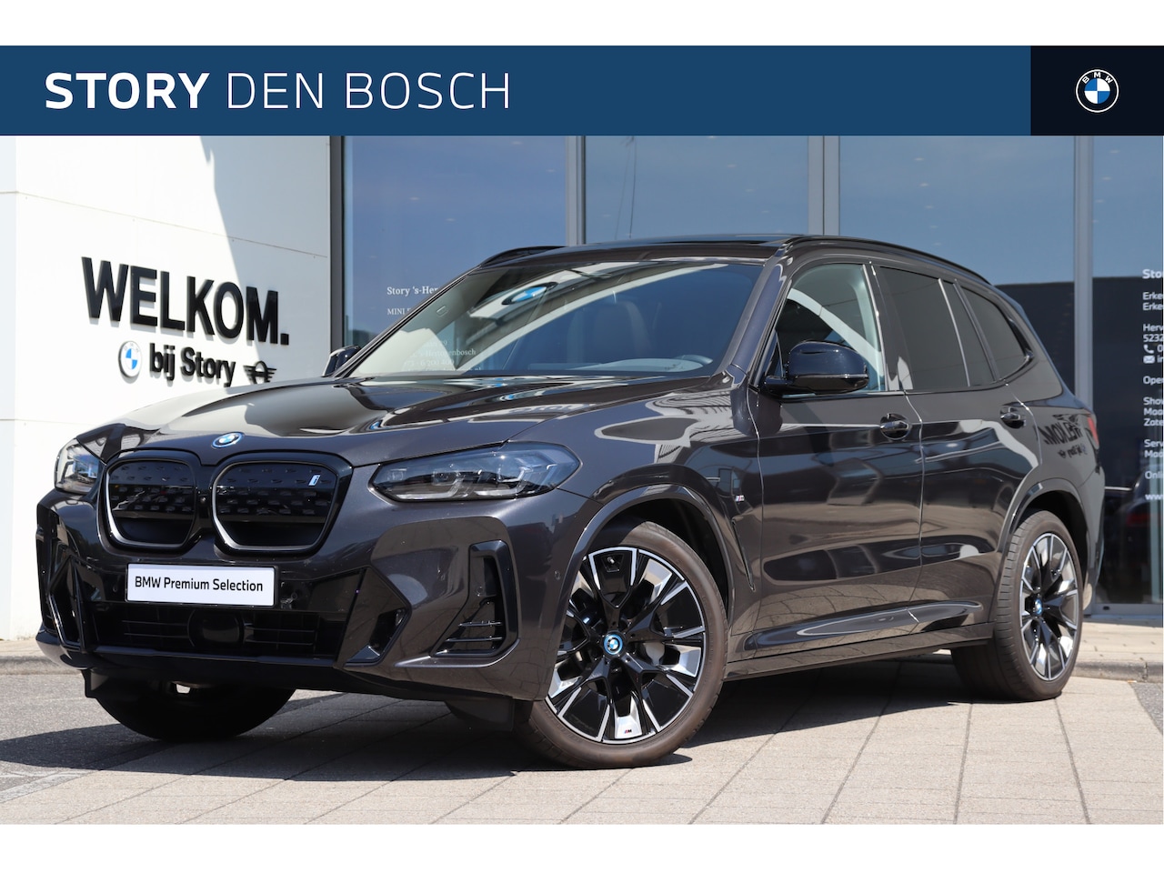 BMW iX3 - High Executive / Trekhaak / Sportstoelen / Comfort Access / M Adaptief onderstel / Stoelve - AutoWereld.nl