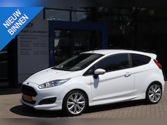 Ford Fiesta - 125PK SPORT HALFLEDER CLIMA BLUETOOTH PARK-SENSOREN 17" LM-VELGEN STOEL/VOORRUITVERW. CRUI