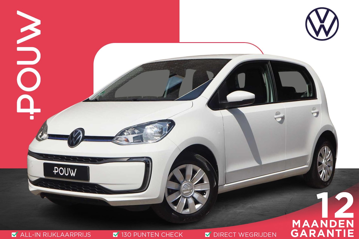 Volkswagen e-Up! - 83pk | Stoelverwarming | Camera | DAB+ | Climate Control | Cruise Control - AutoWereld.nl