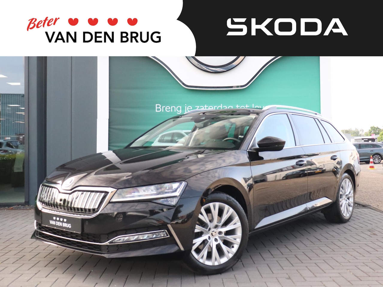 Skoda Superb - 1.4 TSI iV 218pk Business Edition Plus | Trekhaak | Stoelverwarming voor & achter | Adapti - AutoWereld.nl