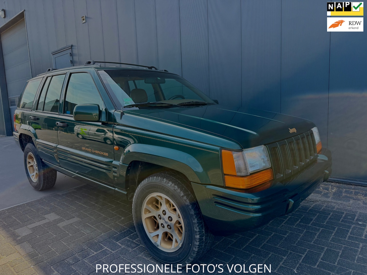 Jeep Grand Cherokee - 5.2i LTD HR YOUNGTIMER - AutoWereld.nl