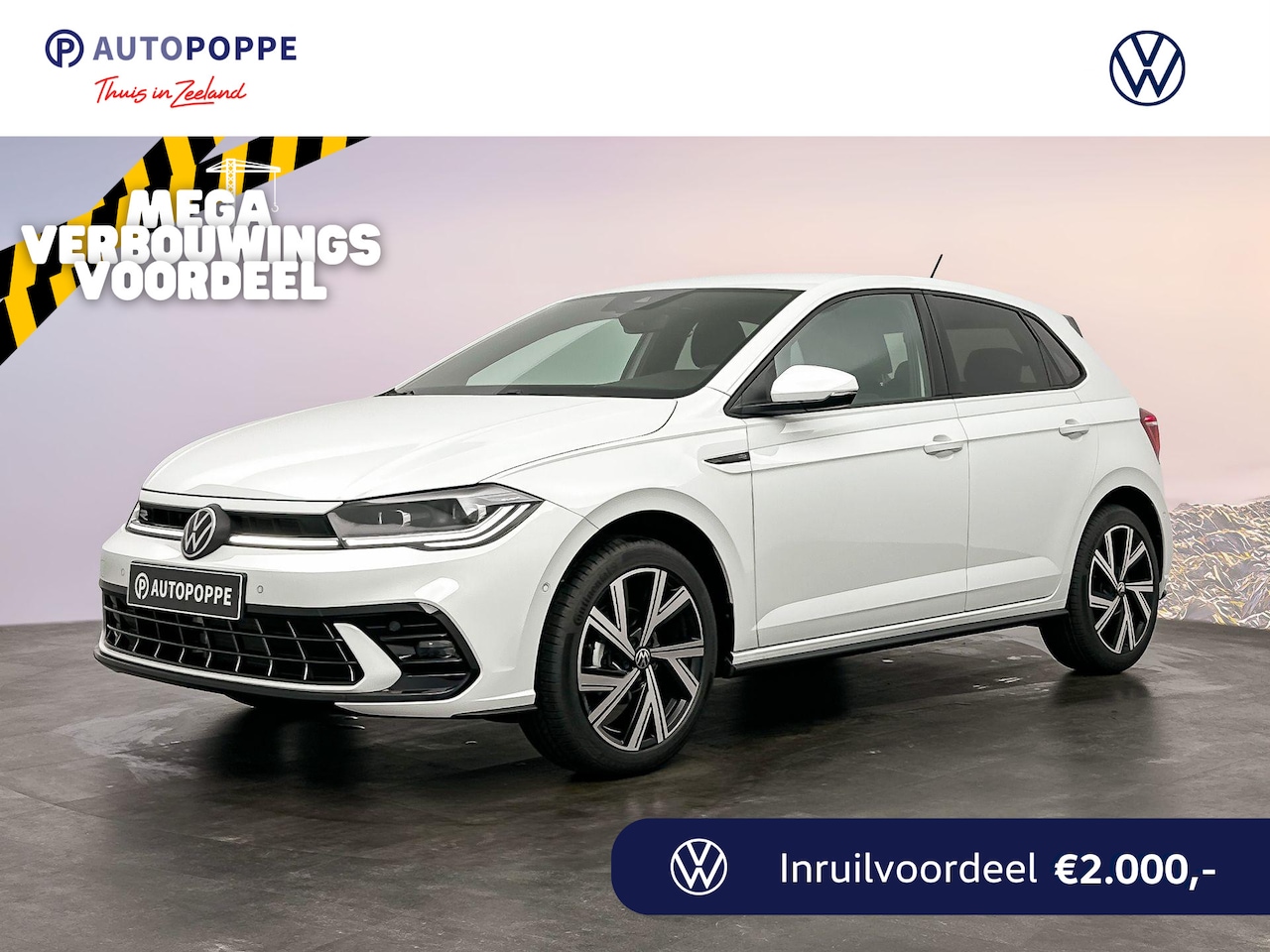 Volkswagen Polo - R-Line-Edition 1.0 70 kW / 95 pk TSI Hatchback 5 v - AutoWereld.nl