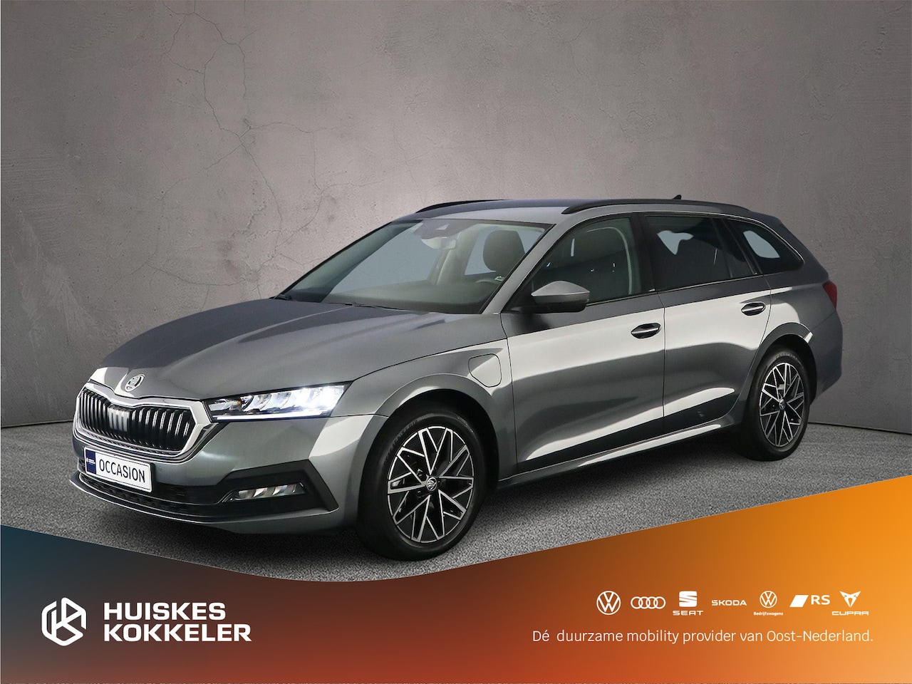 Skoda Octavia Combi - Business Edition 1.4 TSI PHEV 204pk DSG Automaat Cruise control, Parkeersensoren, App conn - AutoWereld.nl