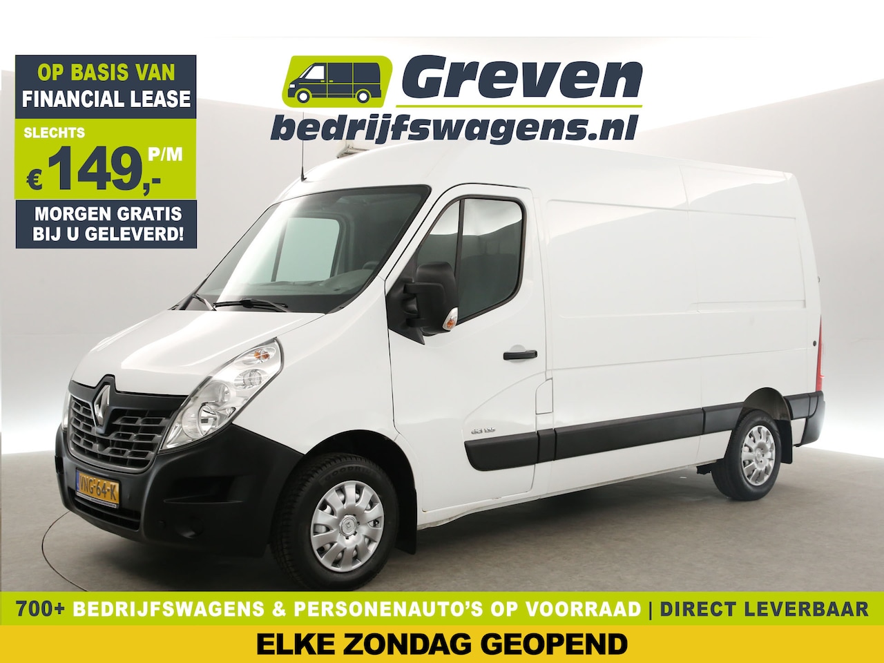 Renault Master - 2.3 dCi L2H2 Airco Parkeersensoren Elektrpakket Schuifdeur - AutoWereld.nl