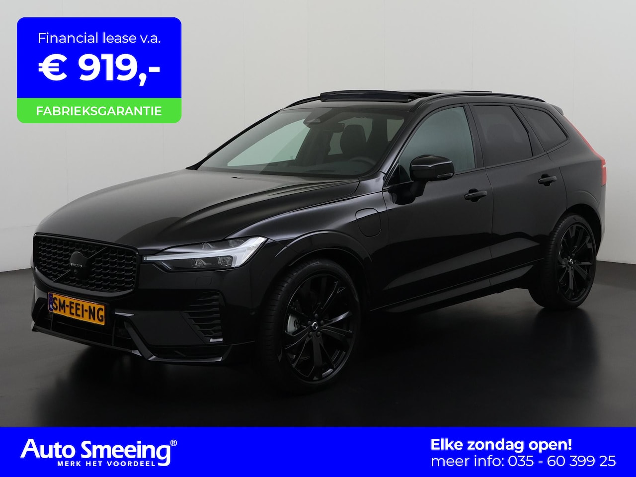Volvo XC60 - T6 Plug-in hybrid AWD Ultra Black Edition | Trekhaak | Panoramadak | Adaptieve demping | H - AutoWereld.nl