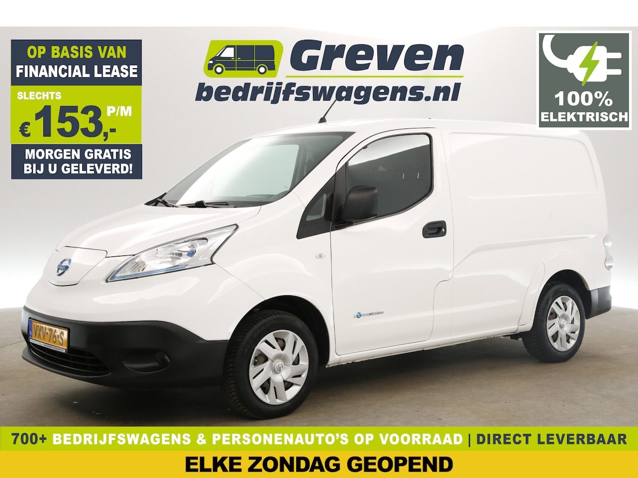 Nissan e-NV200 - Optima L1H1 Elektrisch | EMISSIEVRIJE ZONE | Airco Camera Navigatie Elektrpakket - AutoWereld.nl
