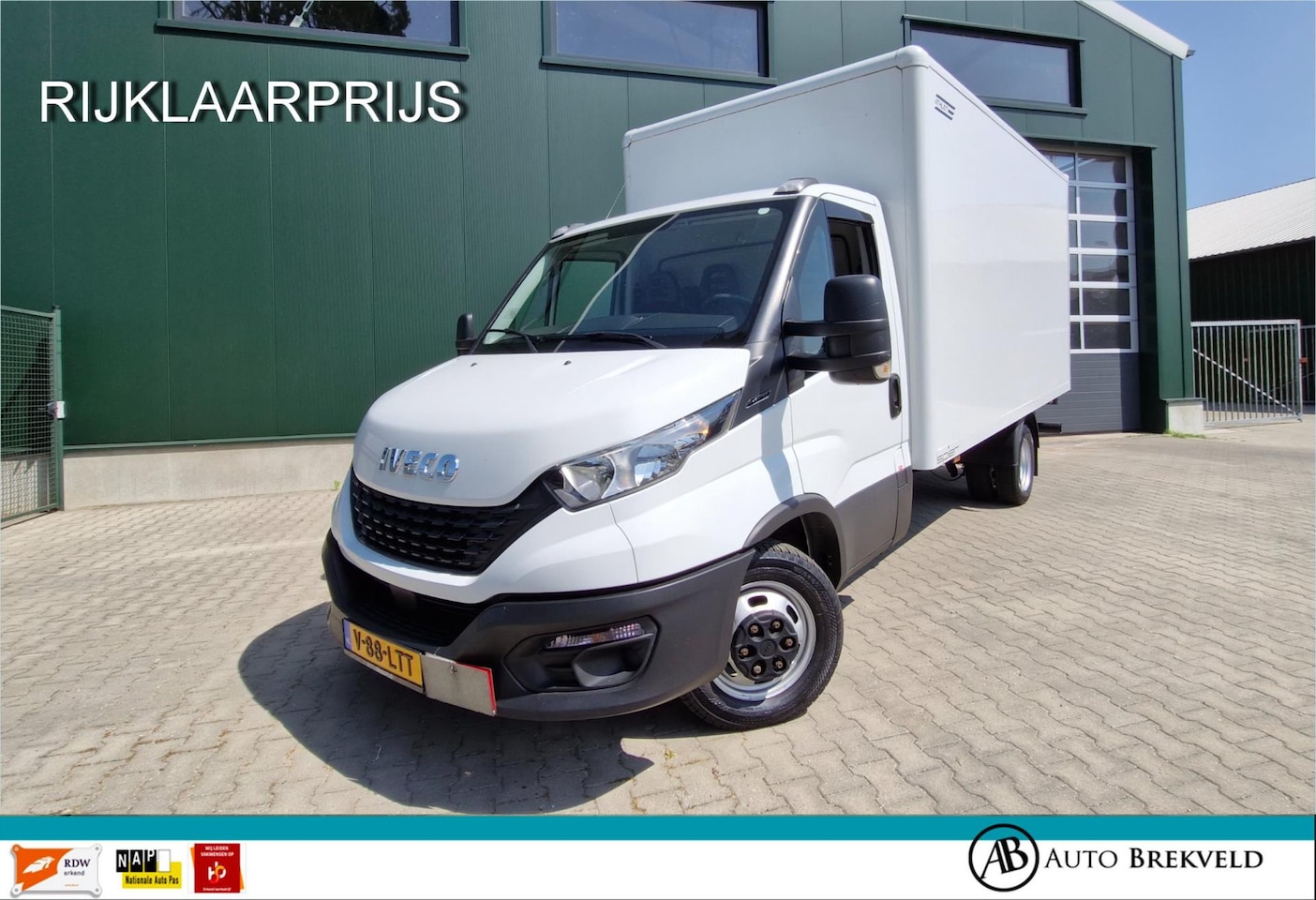 Iveco Daily - 35C16H 2.3 410 156PK | Rijklaarprijs | Laadklep Bakwagen |Dubbellucht | Airco - AutoWereld.nl