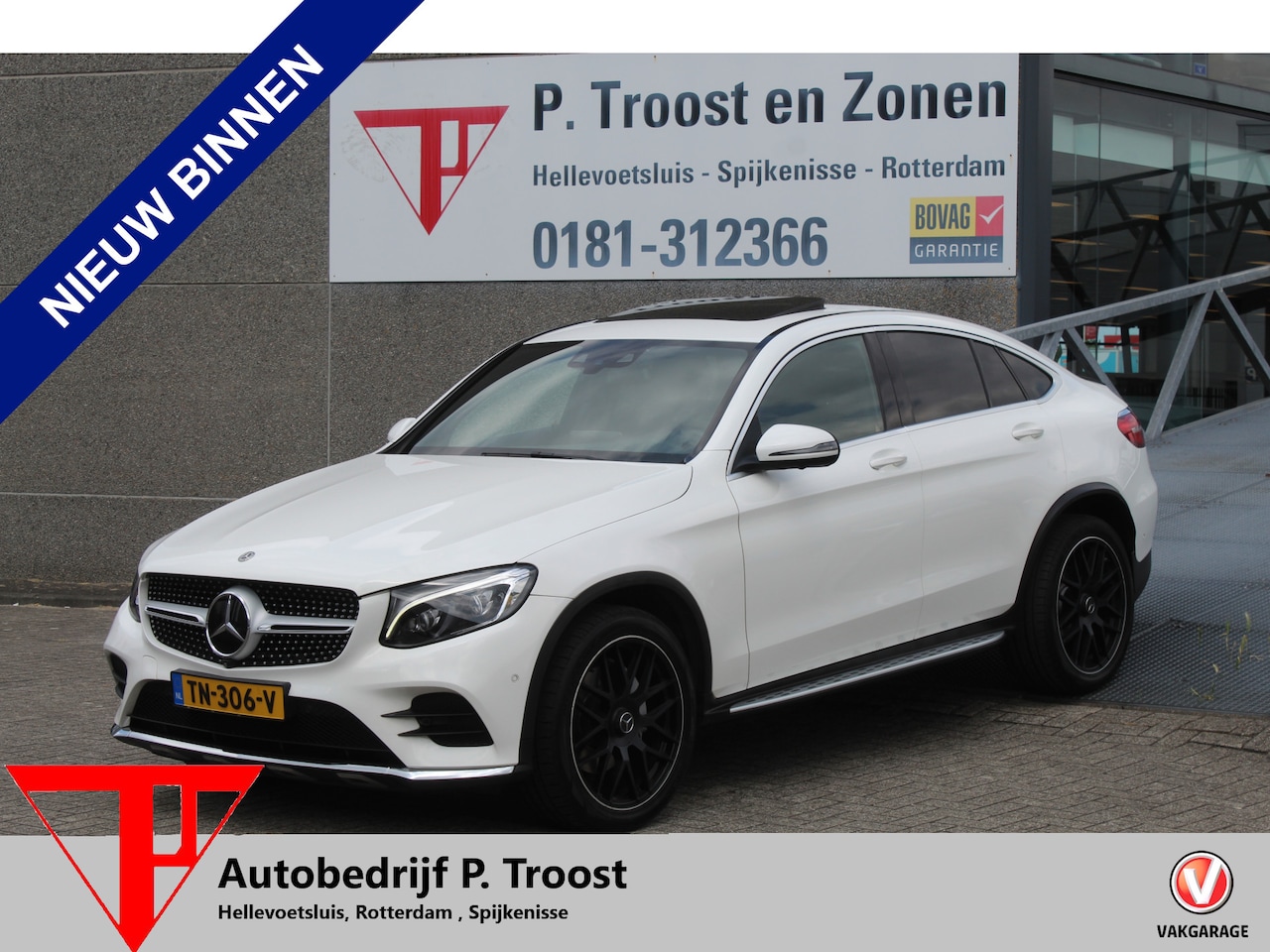 Mercedes-Benz GLC-klasse Coupé - 250 4MATIC Premium Plus AMG pakket/AUTOMAAT/Burmester/Schuifkanteldak/Navigatie/360° Camer - AutoWereld.nl