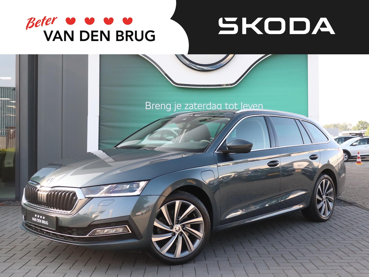 Skoda Octavia Combi - 1.4 TSI iV 204pk PHEV Business Edition Plus | Stoelverwarming voor & achter | Stuurwielver - AutoWereld.nl