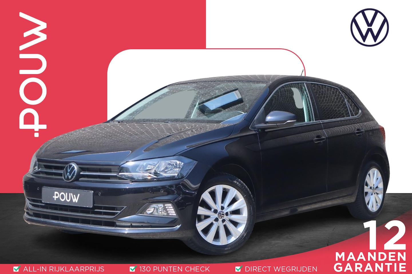 Volkswagen Polo - 1.0 TSI 95pk Highline | Climate Control | Cruise Control Adaptief | Parkeersensoren | Came - AutoWereld.nl