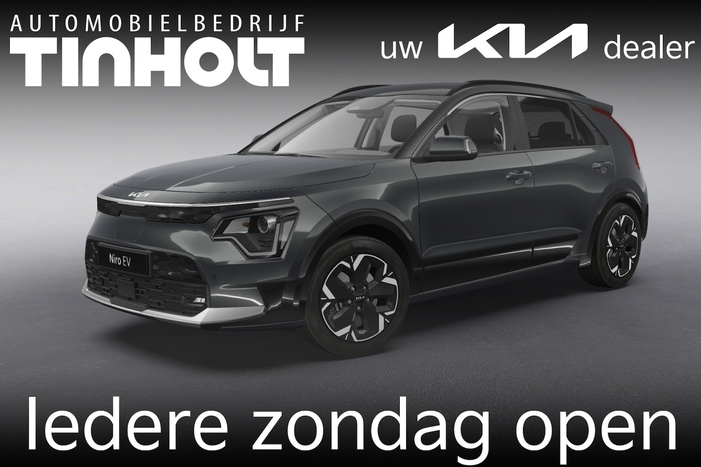 Kia Niro EV - Light Advanced 64.8 kWh - Direct uit voorraad leverbaar - Interstellar Gray - AutoWereld.nl