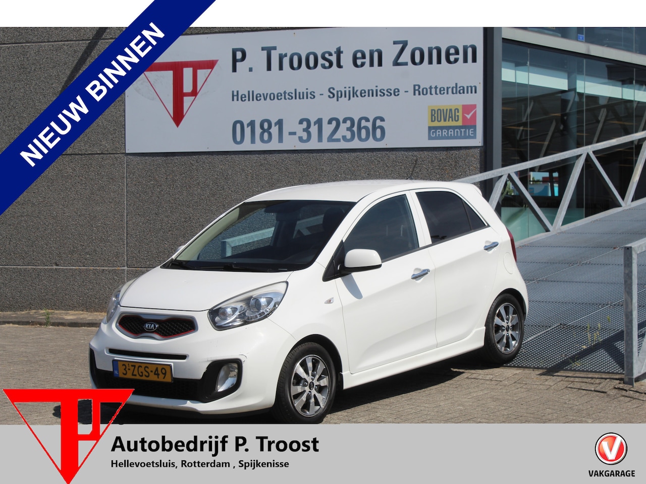 Kia Picanto - 1.0 CVVT X-treme *meeneemprijs*APK t/m 19-10-2025/Climate control/Bluetooth/Radio-CD spele - AutoWereld.nl