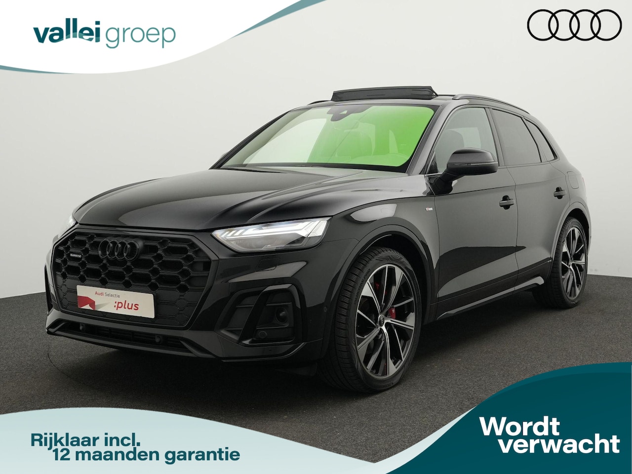 Audi Q5 - 50 TFSI e 299 pk S-tronic S edition | Panoramadak | Trekhaak | Valcona leder | Luchtvering - AutoWereld.nl