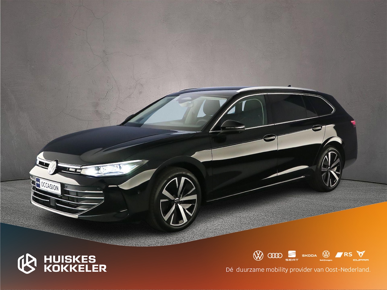 Volkswagen Passat Variant - Business 1.5 eTSI 150pk DSG Automaat Trekhaak, 360 camera, Elektrische achterklep, Adaptiv - AutoWereld.nl