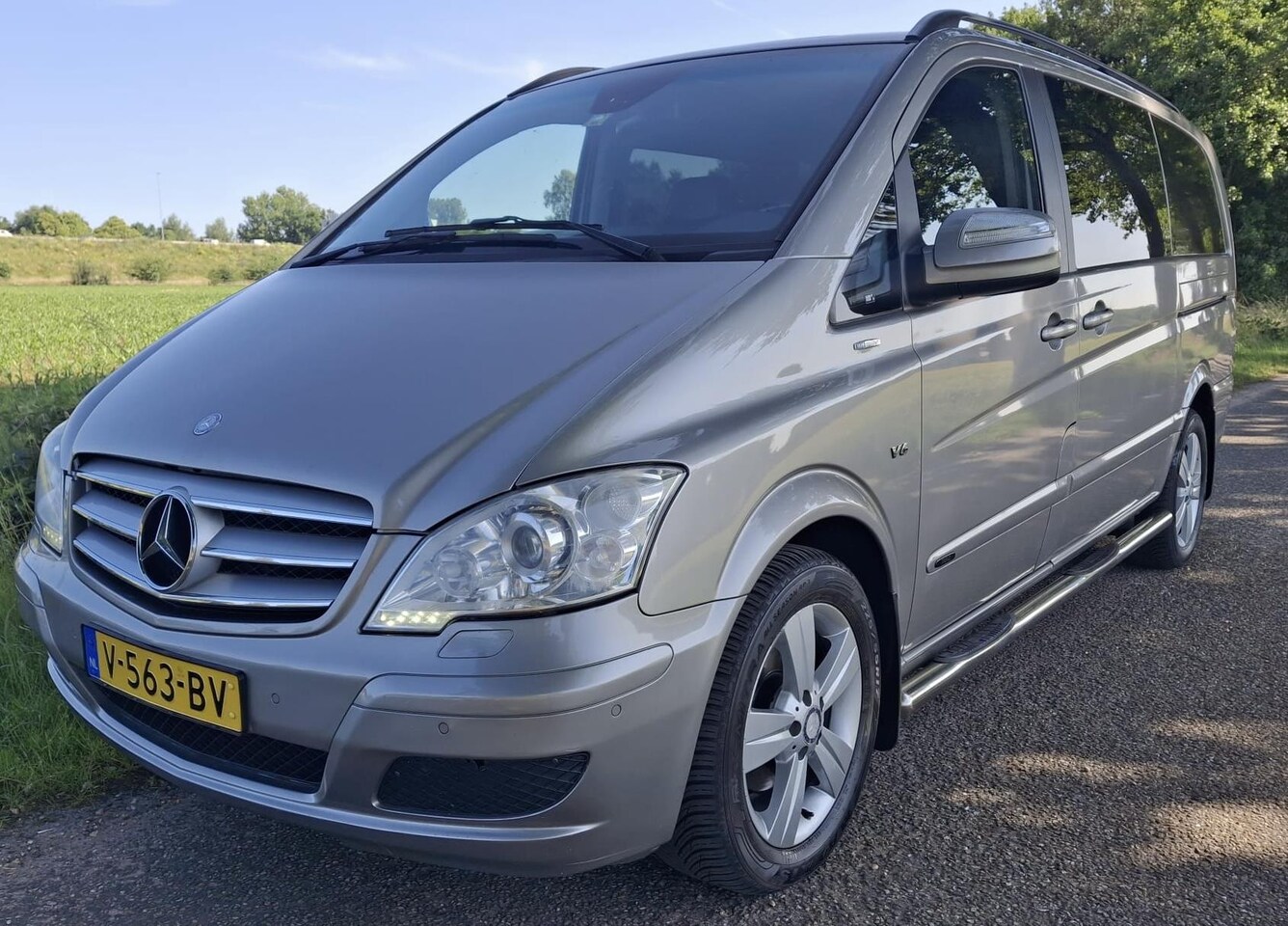 Mercedes-Benz Viano - 3.0 CDI V6 DUBBEL CABINE LANG 2012 2x SCHUIFDEUR - AutoWereld.nl
