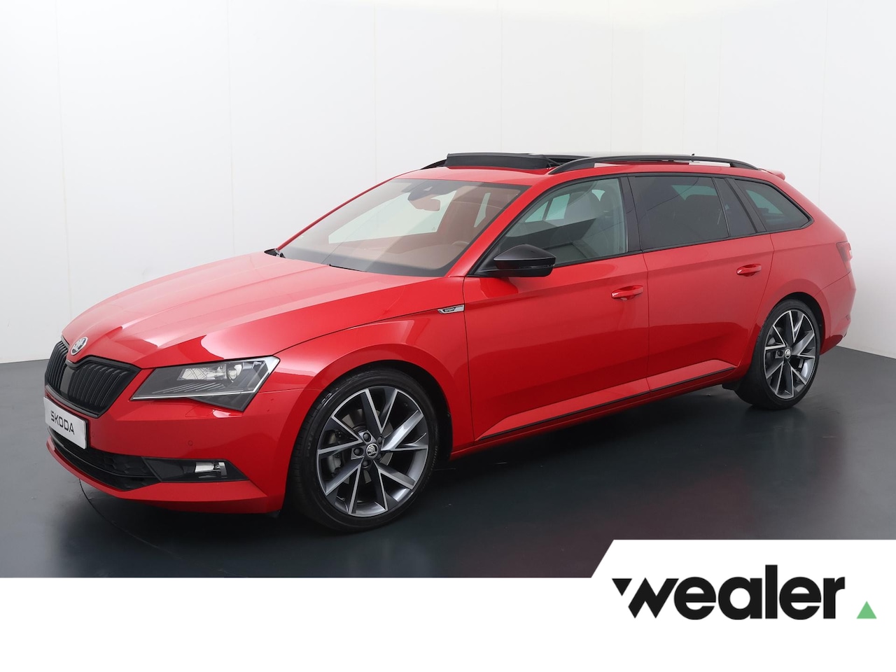 Skoda Superb Combi - 1.5 TSI ACT Sportline Business | 150 PK | Automaat | Panoramadak | Virtual cockpit | Licht - AutoWereld.nl