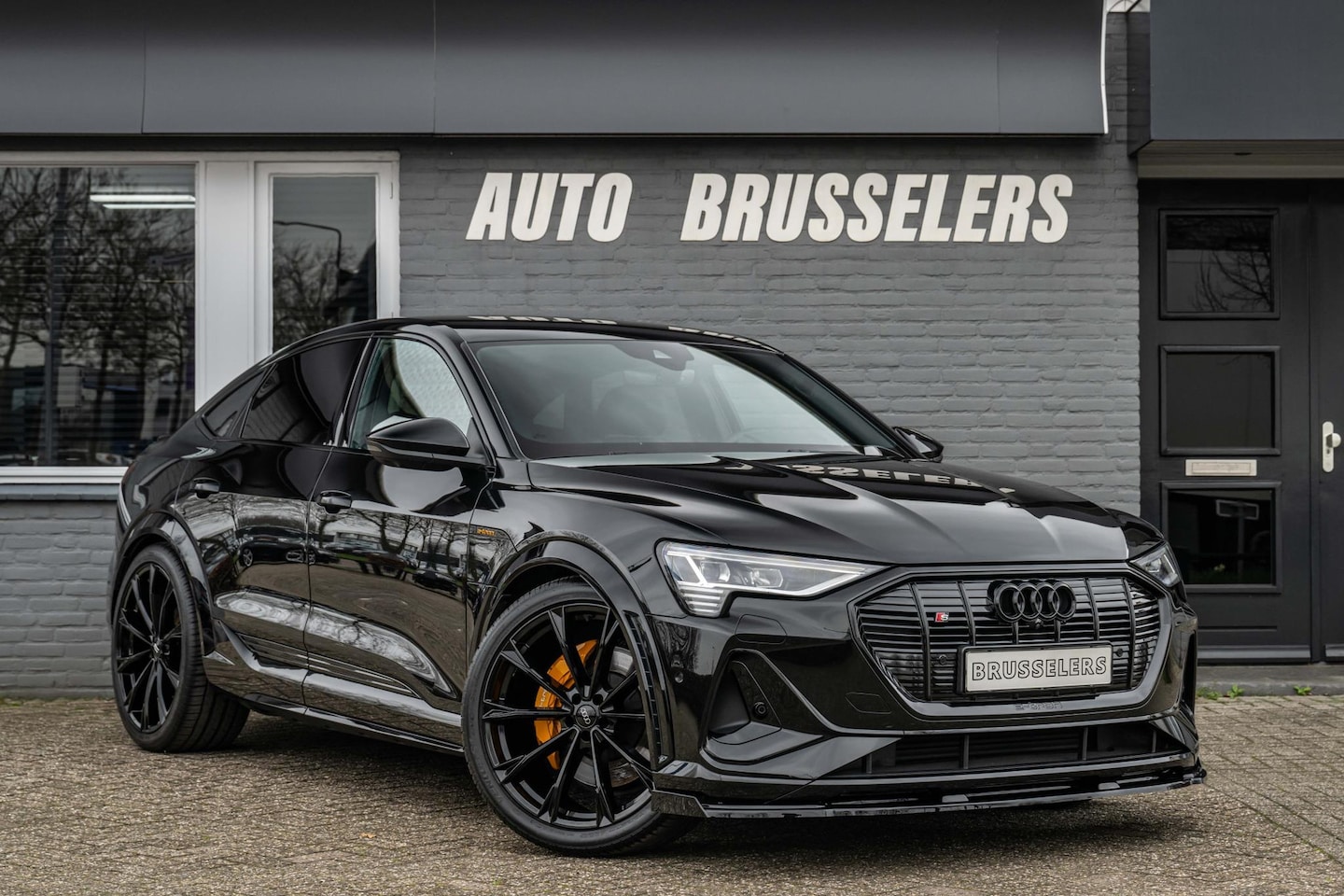 Audi e-tron Sportback - S quattro 95 kWh EXCL. BTW 504pk Black edition - AutoWereld.nl