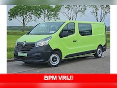 Renault Trafic - 1.6 dCi T29 L2H1 DC Airco 120Pk Euro6 Navi Oh-Historie 1e Eigenaar