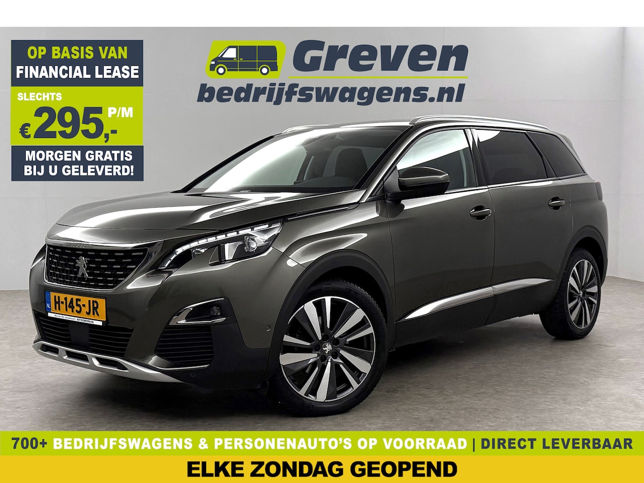 Peugeot 5008 - 1.2 PureTech Allure 7p 360Camera Sfeerverl. LED Virtual Carplay Clima Cruise Navi PDC 19'' - AutoWereld.nl