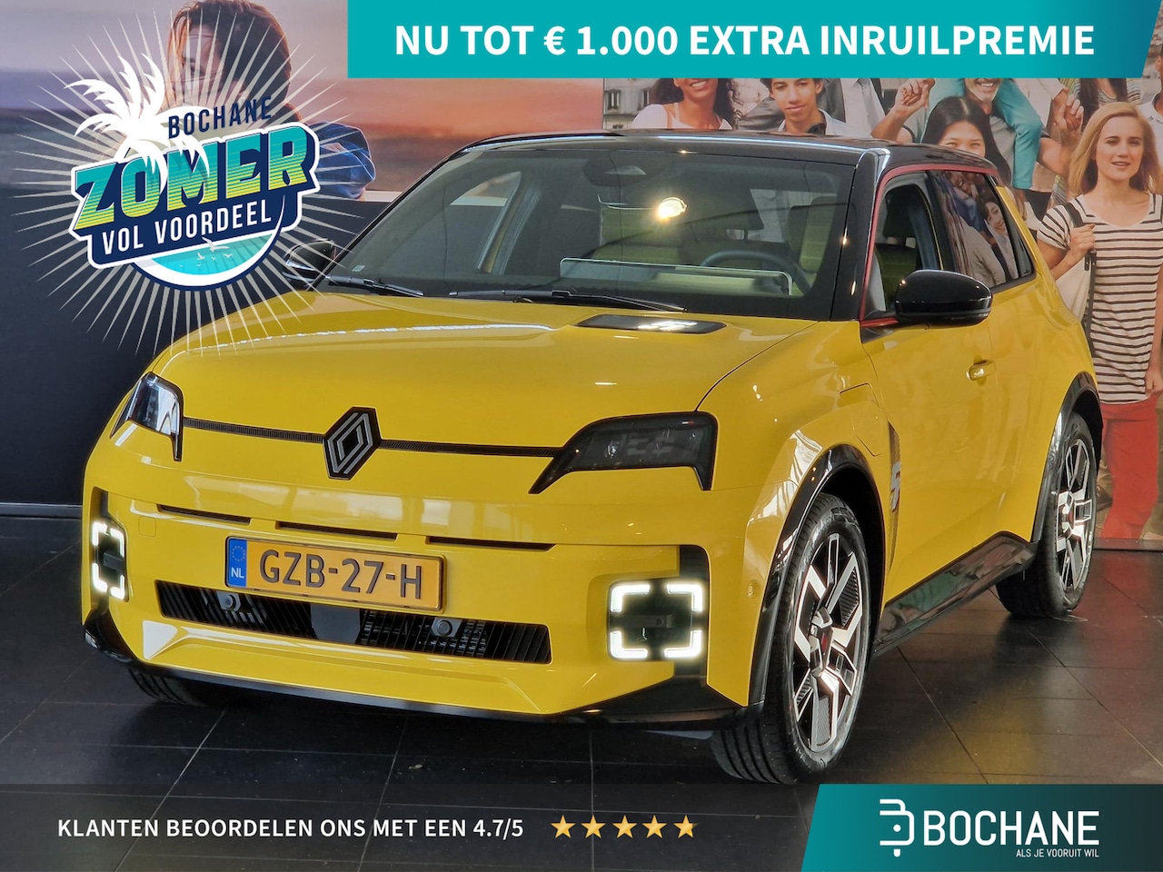 Renault 5 - comfort range iconic cinq 52 kWh DEMO | PACK SAFETY & DRIVING ASSIST | 18" TECHNO - AutoWereld.nl