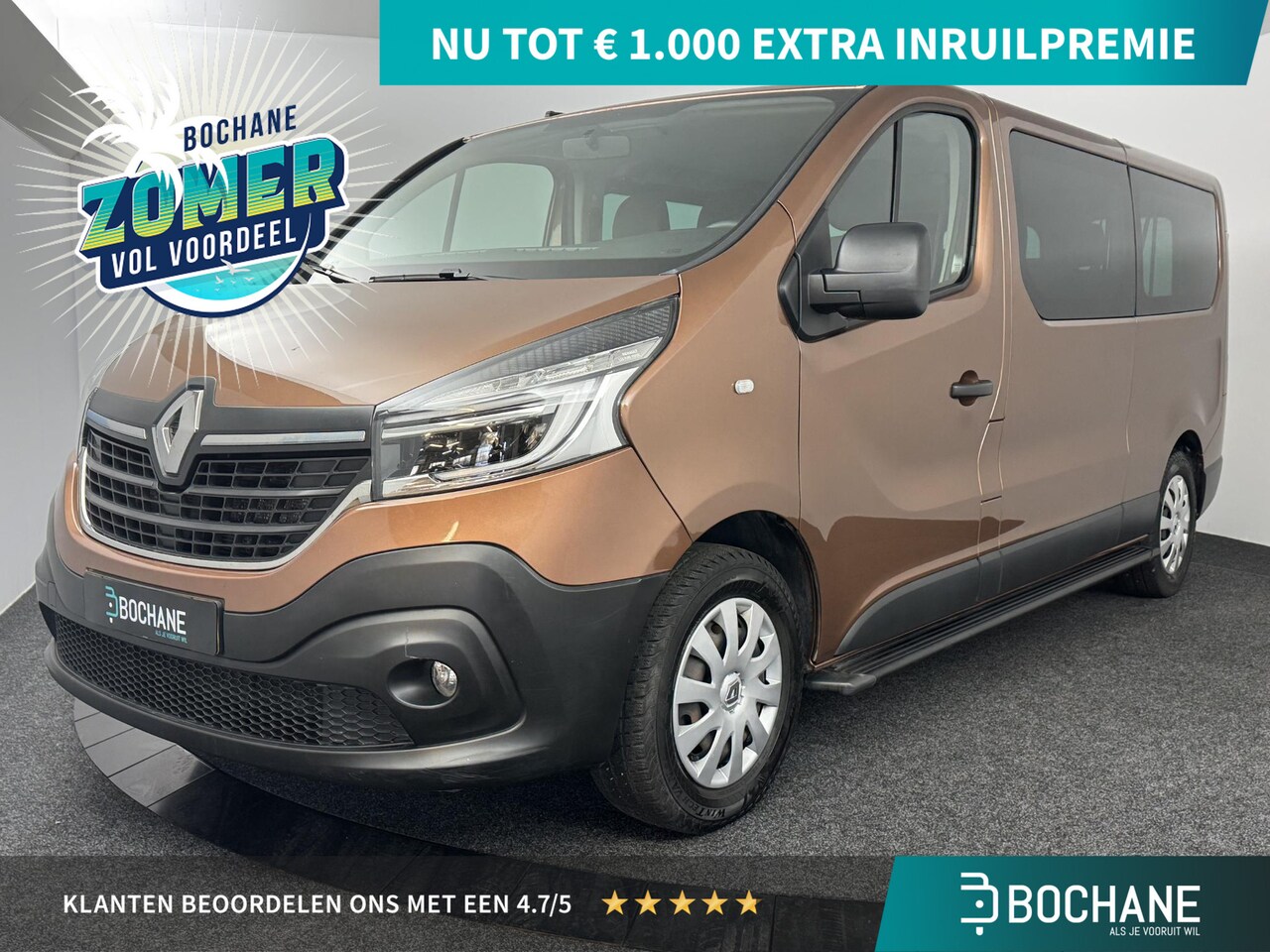 Renault Trafic Passenger - 2.0 dCi 120 Grand Zen 9pers | Navi | Airco - AutoWereld.nl