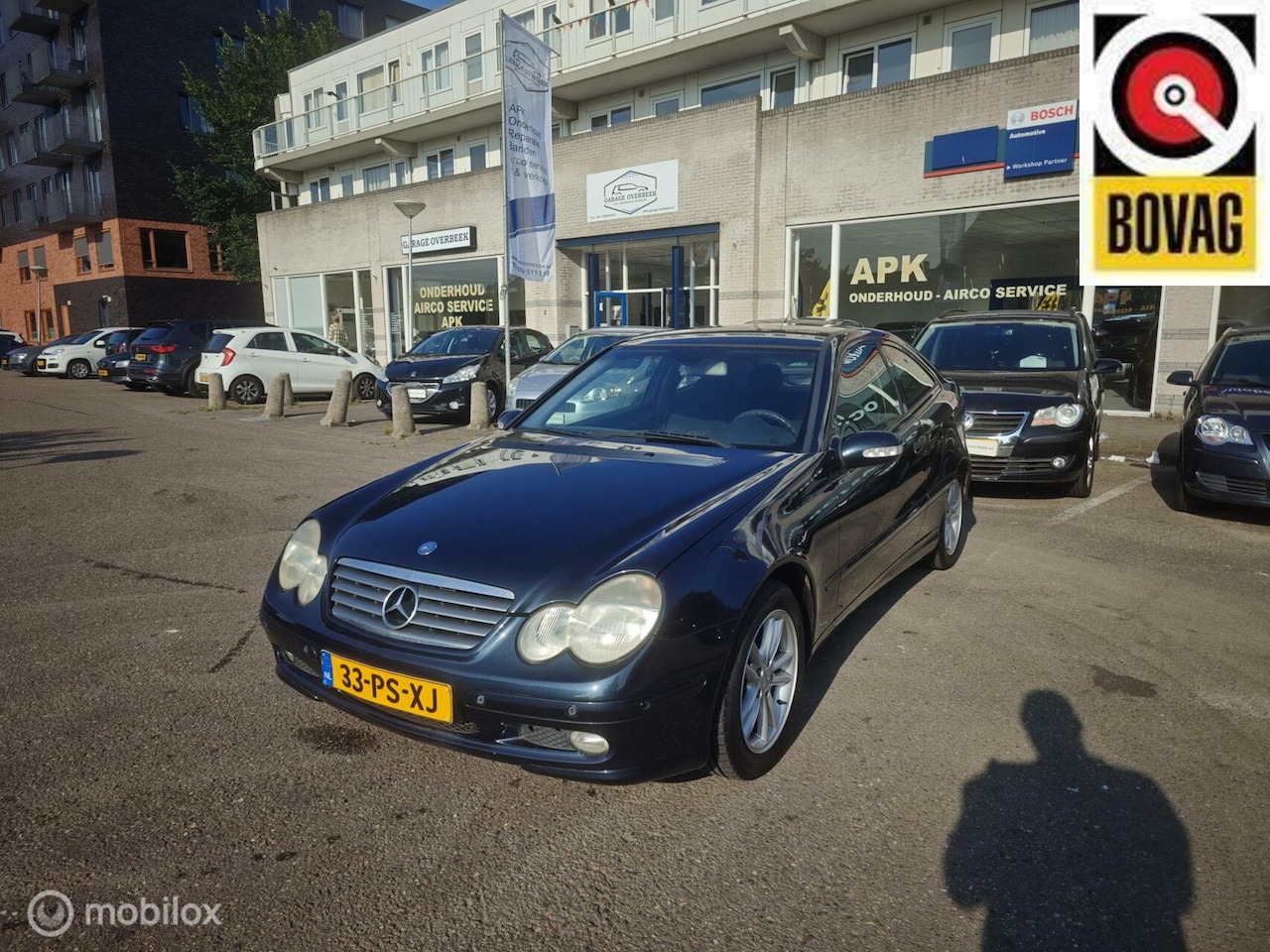 Mercedes-Benz C-klasse Sportcoupé - 180 2004 CRUISE/LMV/PDC/NWE APK - AutoWereld.nl