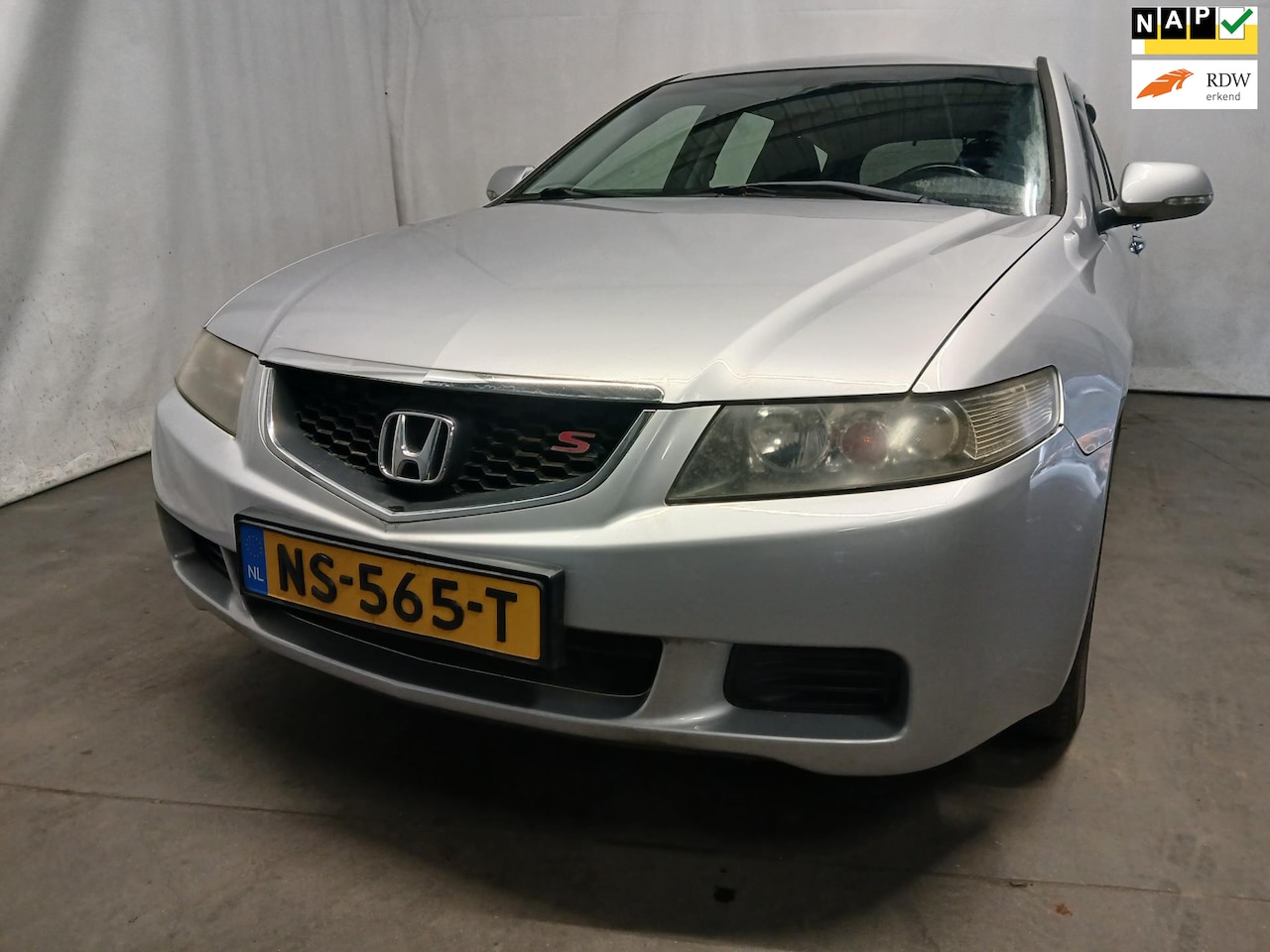 Honda Accord Tourer - 2.0i Sport - Clima - Leer - Schade - AutoWereld.nl