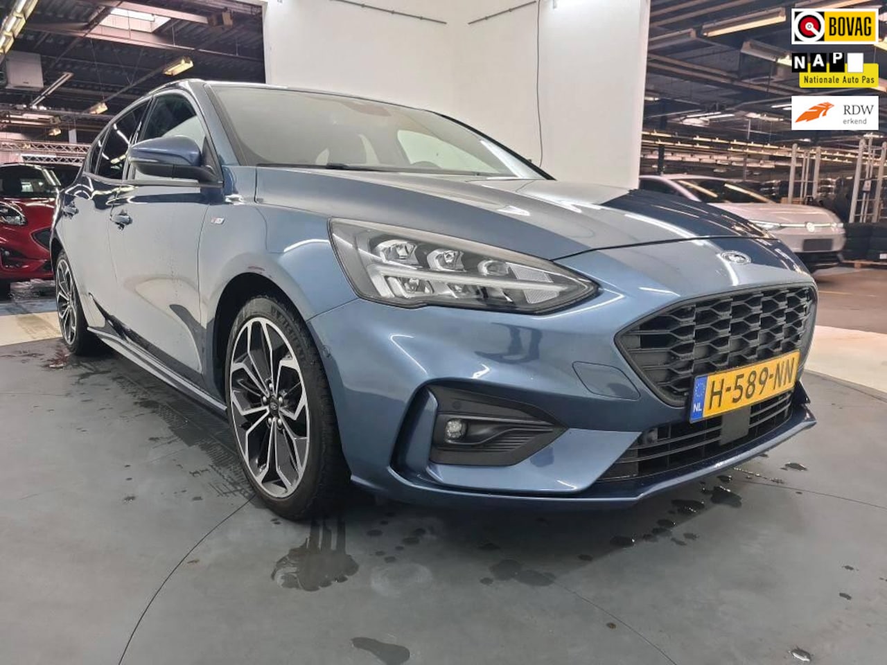 Ford Focus - 1.5 EcoBoost ST Line Business+Leder+winter+led+camera+technology+parking+disign+comfort+au - AutoWereld.nl