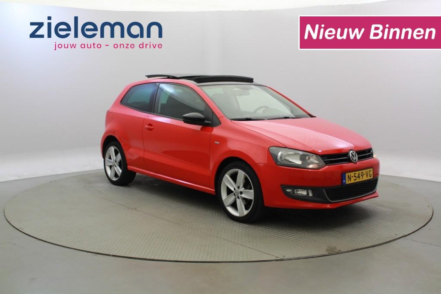 Volkswagen Polo - 1.2 TSI Highline -  Panorama, Cruise, Stoelverw - AutoWereld.nl
