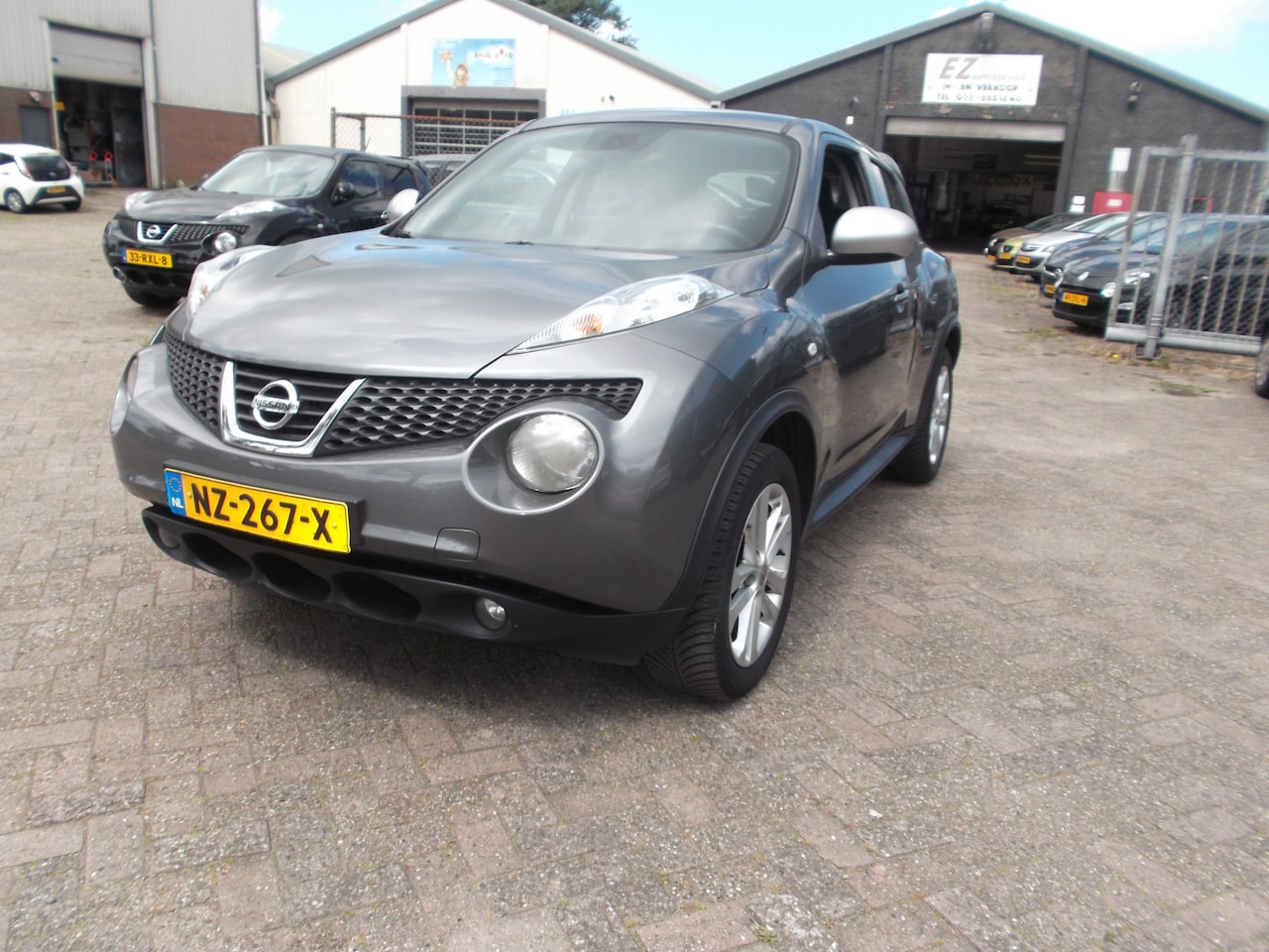 Nissan Juke - 1.6 DIG-T Tekna (190 pk ) org km navi airco acteruit camera - AutoWereld.nl